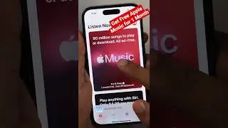 Get Free Apple Music for 1 Month - Watch Full Video for Apple Music Free Trial 6 Months 