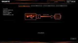 Bios Update (Method 1) - Gigabyte B850m DS3H motherboard, full step by step how to instructions