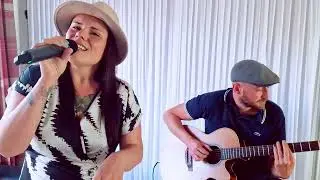 You To Me are Everything - The Real Thing - Live Acoustic Cover by Lady Rose Duo