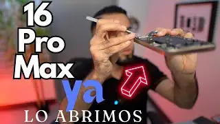 Comparanndo partes del nuevo iPhone 16 Pro Max🙈👌
