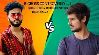 Does Dhruv rathee enters bigg boss🚫|| Controversy || system || elvishyadav ||bigboss OTT