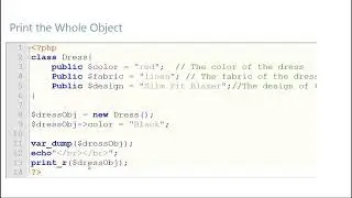 007 Print The Whole Object
