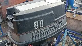 VOLVO  PENTA   Archimedes.  ставим электронное зажигание на базе коммутатора Mercury.