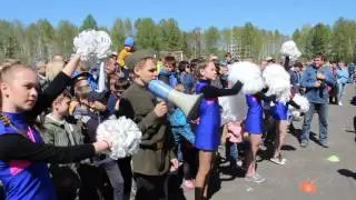 Установка рекорда # Сосновcкого р-на ,Челябинской области # Сначало  тянул 6 , 8 машин!