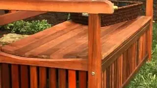 Coral Coast Richmond Arched Back Storage Bench - Product Review Video