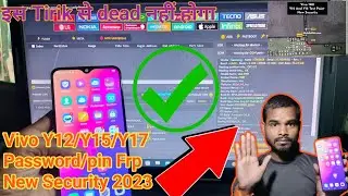 Vivo Y12/Y15/Y17 Password/pin Frp New Security 2023| Test Point Unlock vivo y15 unlock tool🔓