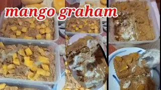 Gumawa ng Creamy  Mango Graham