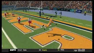 THEE MOST UNNECESSARY CATCH IVE EVER SEEN IN NCAA14