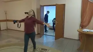 На съемках