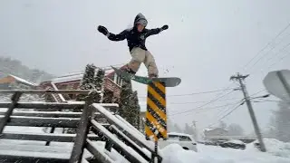 SAINT ANNS AVE // 2024 Street Snowboarding in Juneau, Alaska
