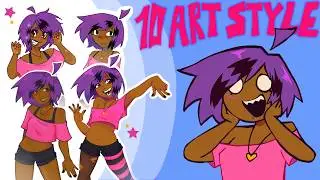 10 Art Styles challenge!☆