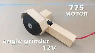 12V Angle Grinder with 775 Motor [Powerful]