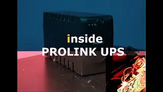 inside of the PROLINK UPS | PROLINK UPS disassembly