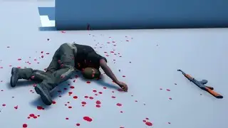 Fierce gunfight & Dramatic and realistic ragdoll physics #2 － Warbox