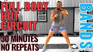 30 Minute Full Body Bands HIIT Circuit Workout