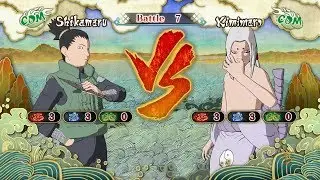 Naruto Shippuden: Ultimate Ninja Storm 3, Shikamaru Nara VS Kimimaro!