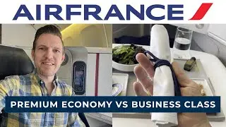 Air France Premium Economy vs. Business Class Review | Paris Charles de Gaulle (Boeing 777-300ER)