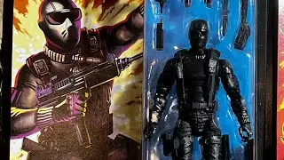 G.I. Joe classified Walmart exclusive, retro snake eyes