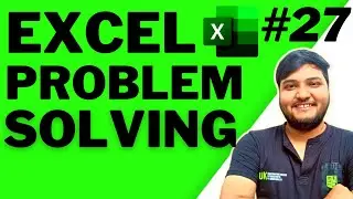 Excel Problem Solving 27 | Interview Questions Analytics | Ashutosh Kumar