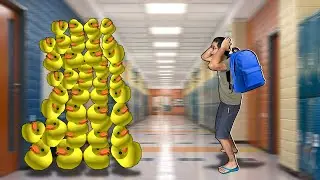 I GOT STUCK IN A SCHOOL FULL OF ANOMALIES! (TENFOLD LOOP)