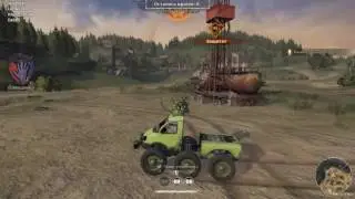 Crossout#1 –created Gazelle cabin the car is a monster on 6 wheels