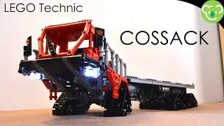 Option Industries COSSACK - 6x6 oilfield Truck MOC LEGO Technic with SBrick