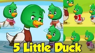 Five Little Ducks | Kids Songs