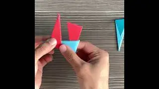 How To Make a Paper Ninja Star (Shuriken) - Origami / оригами сюрикен для детей