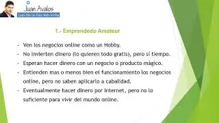 Tipos de Emprendedores Online - Como Hacer Negocios Online