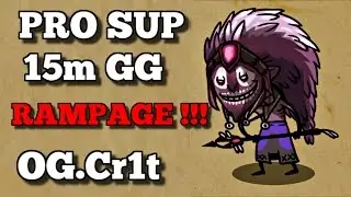 Dota 2 - OG.Cr1t PRO Dazzle 15m GG  - Dota 2 Leaderboards 2016 1080p60fps