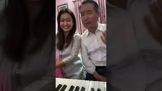 Dad daughter duo #nepalisong #nepalimusic #music