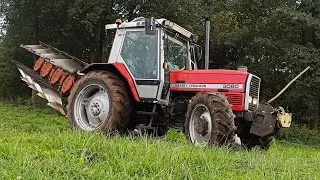 Massey Ferguson 3080 i orka jesienna pługiem Demblon T.65S