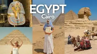EGYPT VLOG: pyramids, grand Egyptian museum, last part of our baby moon 🌙