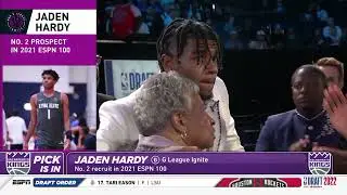 2022 NBA Draft Pick 37 | Jaden Hardy