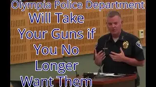 Olympia Police Department Will Take Your Guns if You No Longer Want Them