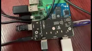 Banana Pi BPI-CM4 with Amlogic A3111D ,Compatible with raspberry Pi CM4 PCIe to USB3 Hub Test
