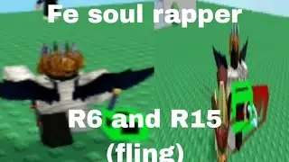 Roblox Fe Script Showcase | Fe soul rapper / goner [R6 and R15] fling | Fluxus and Hydrogen