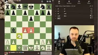 The Alapin Sicilian (2.c3) is Simple and Effective | Climbing the Rating Ladder vs. 1819