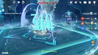 Genshin Impact - Peak Of Vindagnyr w/ Chongyun, Xiangling, Bennett, & XingQiu