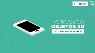 How create a 3D object - After Effects Tutorial