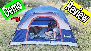 How To Set Up  CAMPROS Camping Tent By 1 Person