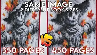 Fore Edge Book Art / Same image - different book pages / Photo Strip Book