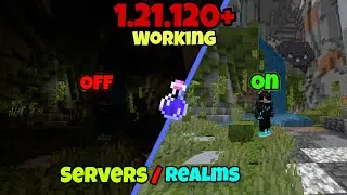 How to Activate Night Vision in Servers / Realms | Minecraft 1.21.120 🔥 (Full Setup Guide)