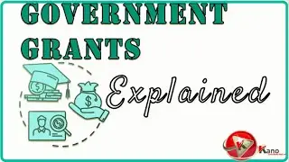 Learn about Grants | What is Government Grant? | Types of Grants & Incentives | Public Finance N5 N6