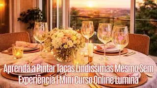 Learn to Paint Beautiful Glasses Even Without Experience | Lumina Online Course