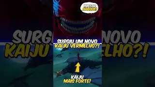 Surgiu um Novo Kaiju Vermelho em Kaiju No. 8? 😱🔥