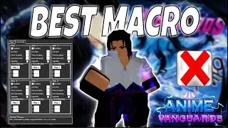 Best MACRO To AFK Gems (NO TINY TASK) | Anime Vanguards