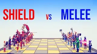 SHIELD vs MELEE  CHESS BATTLE#2 What's Your Next Move | TABS - Totally Accurate Battle Simulator