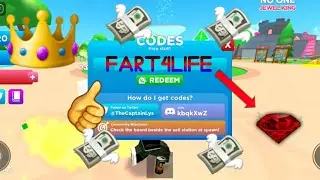 ALL *NEW* CODES OF FART SIMULATOR (ROBLOX)