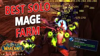 WoW Classic - Mage SOLO Strat UD Farm! 400g/hr! NAXX Prep Farm!